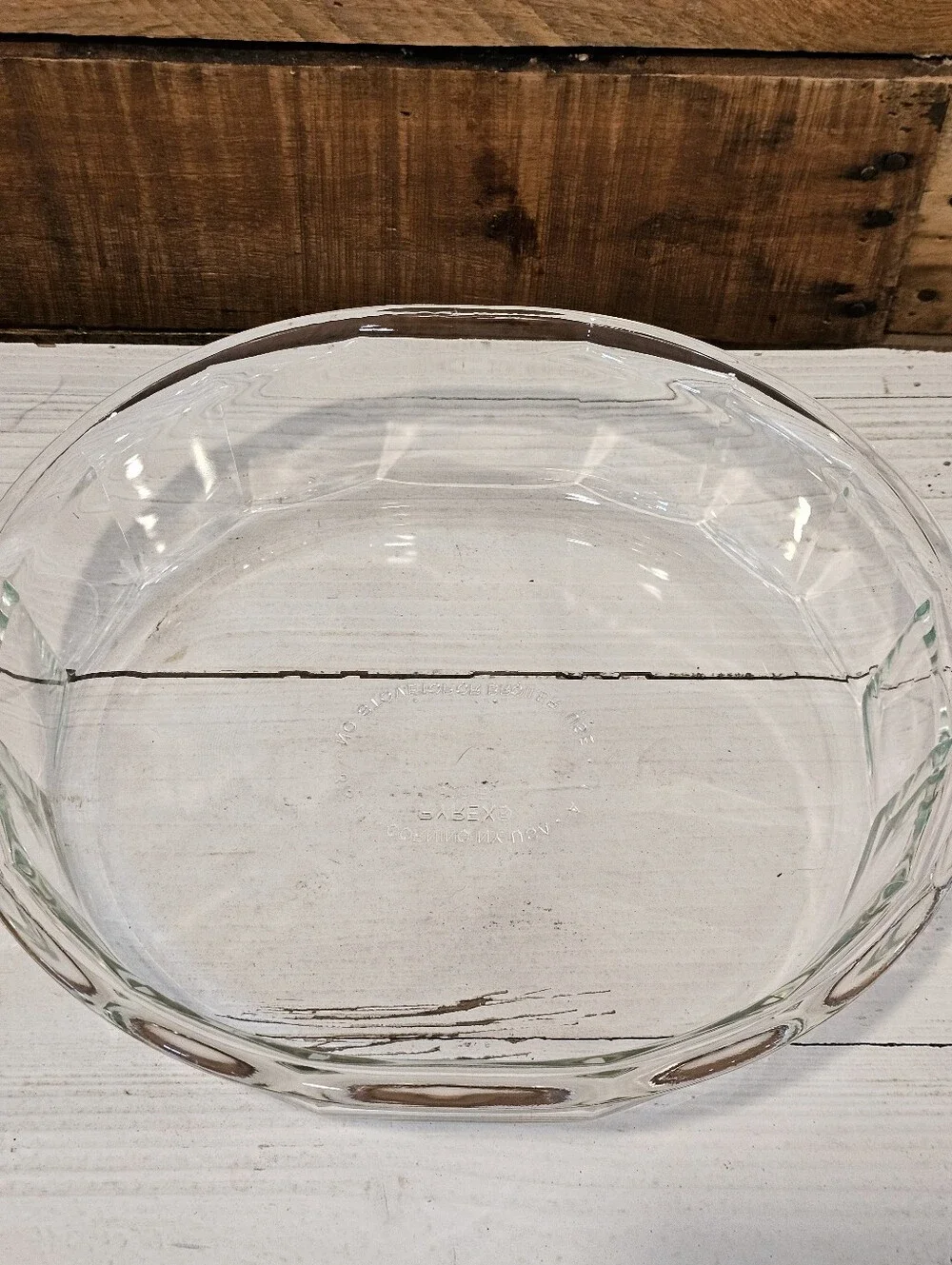 Vintage 70's/80's Pyrex 806-B Paneled Roaster/Casserole Dish 3 Qts. w/ Lid